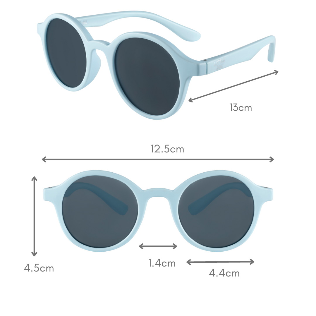 Cleo - Baby Blue Kids Sunglasses