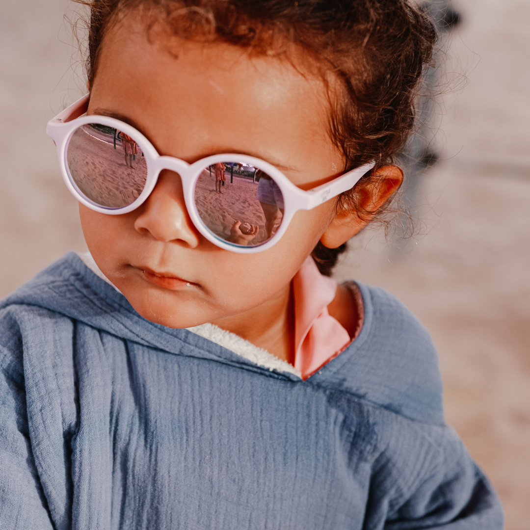 Purple Pop Sunglasses + Strap