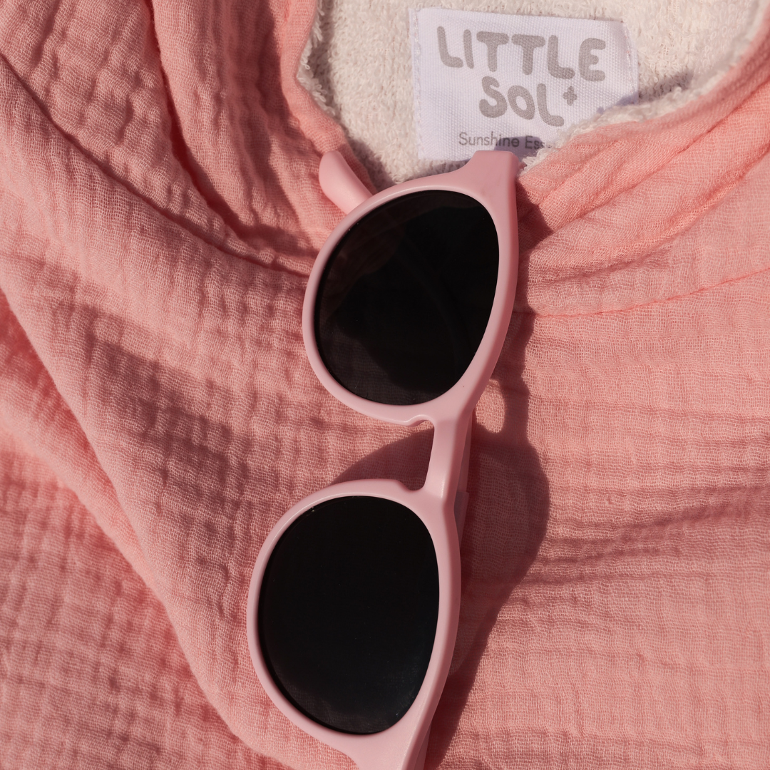 Hooded Beach Towel - Coral Pink (2-6 Years)