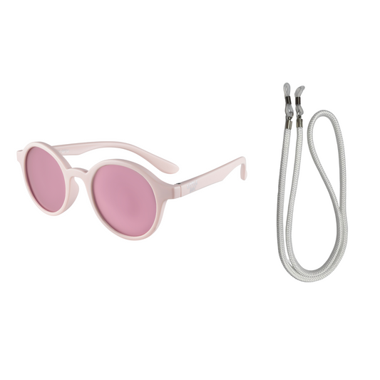 Seashell Pink Sunglasses + Strap