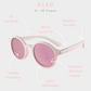 Pink Love Heart Sunglasses + Strap