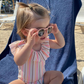 James - Peach Baby Sunglasses