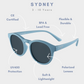 Sydney - Sea Blue Kids Sunglasses