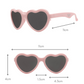 Ella - Rose Heart Baby Sunglasses