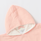 Hooded Beach Towel - Soft Pink (0-2 Years)