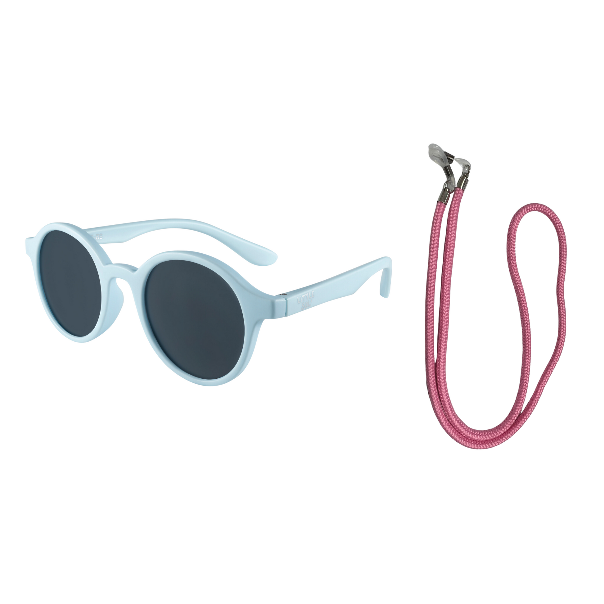 LITTLE SOL+ | Cotton Candy Sunglasses + Strap | Age 3-10