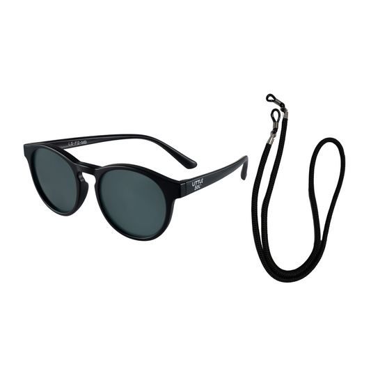 Midnight Matte Sunglasses + Strap