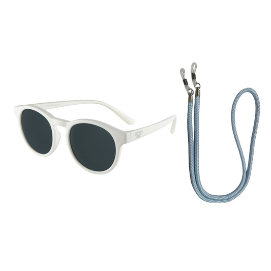 Frost White Sunglasses + Strap