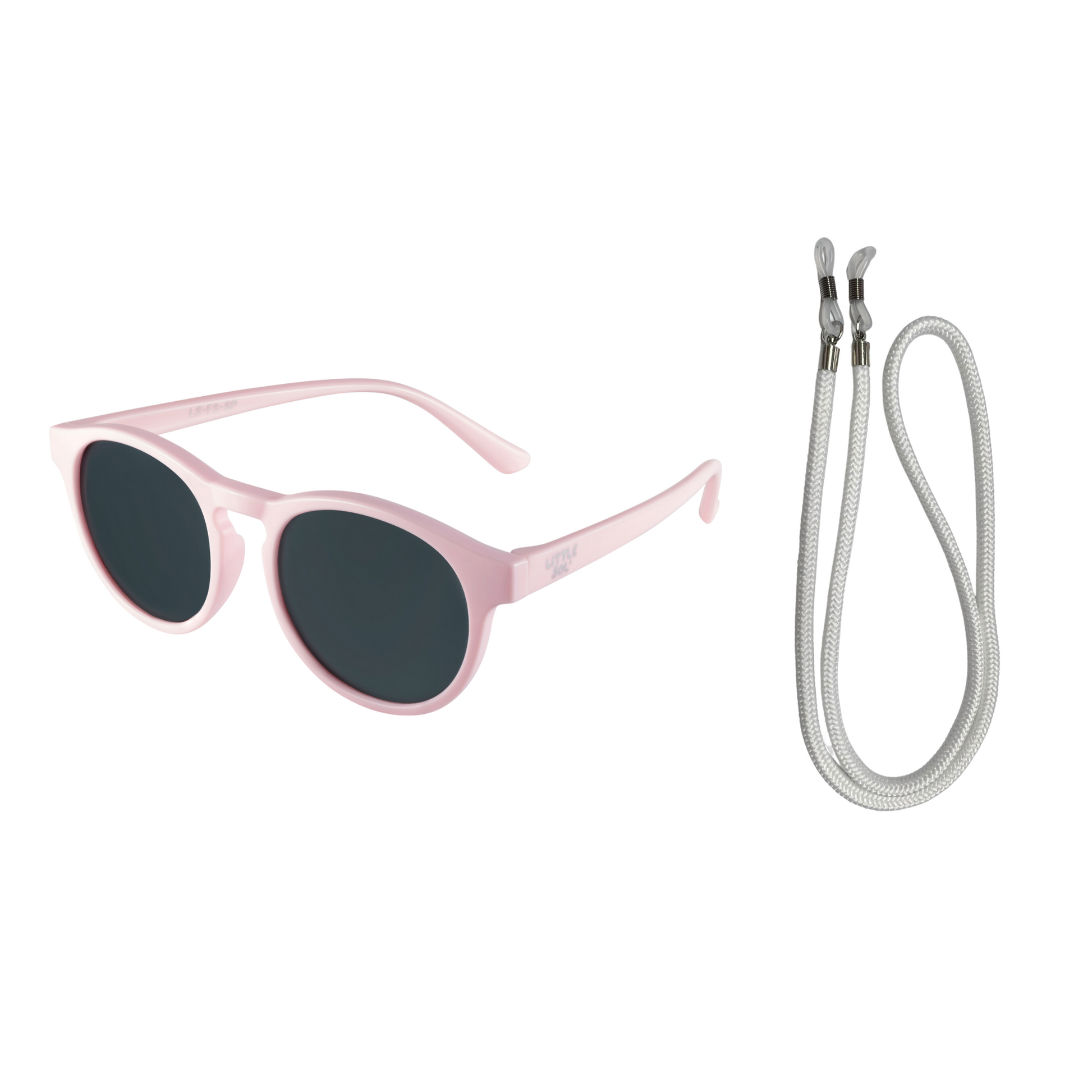 LITTLE SOL+ | Bubblegum Fun Sunglasses + Strap | Age 3-10