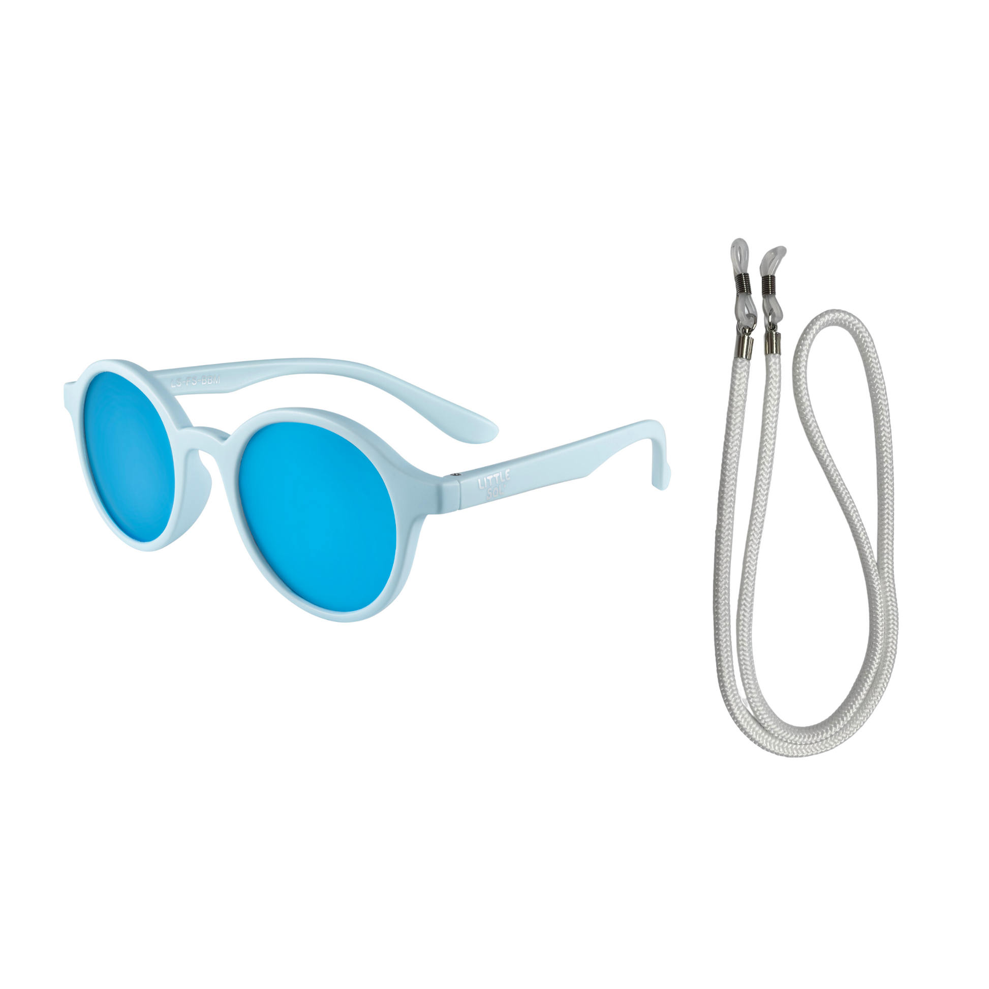 LITTLE SOL+ | Electric Blue Sunglasses + Strap | Age 3-10