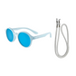 LITTLE SOL+ | Electric Blue Sunglasses + Strap | Age 3-10